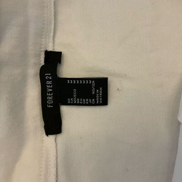 White Button Up Denim Miniskirt, Medium chicsportif preppy - Picture 7 of 8